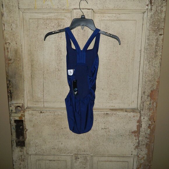 Speedo ProLT Navy One Pc Swimsuit Size 6/32 (R-32) - Picture 2 of 4